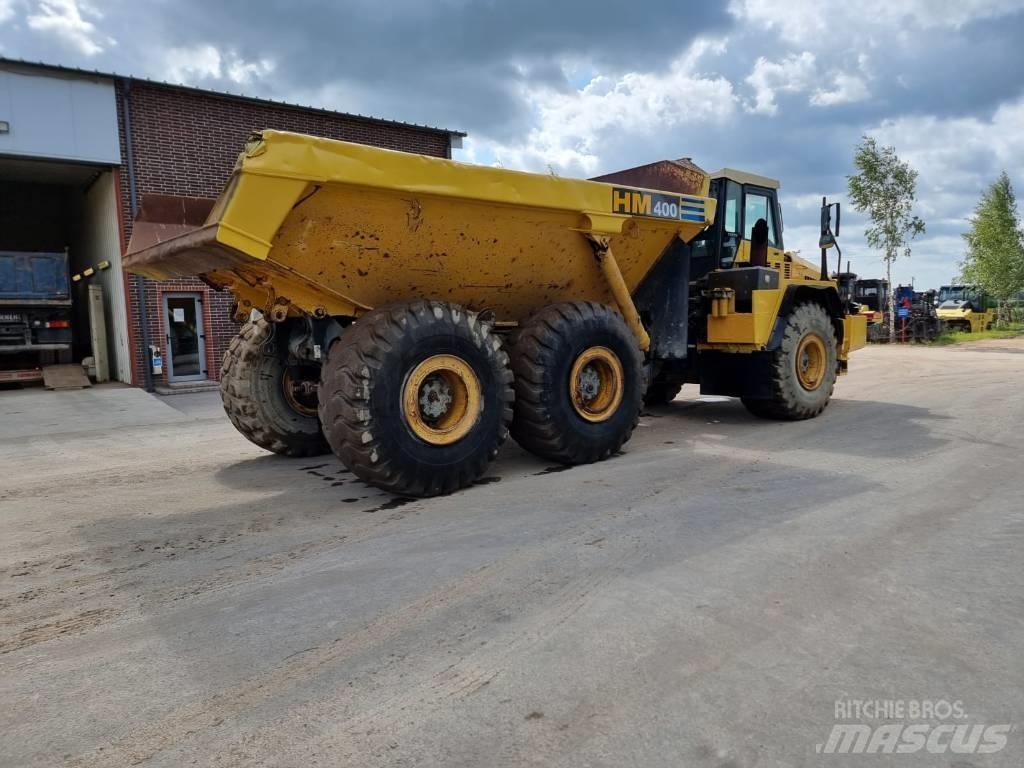 Komatsu HM 400 6x6 Zglobni demperi