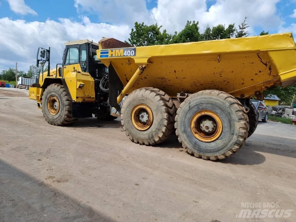 Komatsu HM 400 6x6 Zglobni demperi
