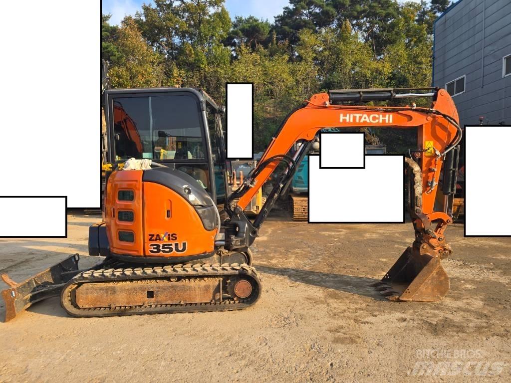  HITCHI ZX35U Mini bageri <7t