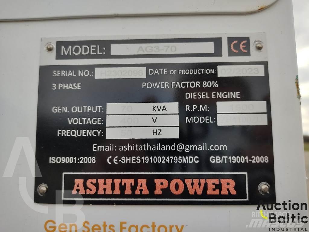 Ashita AG3-70 Dizel agregati