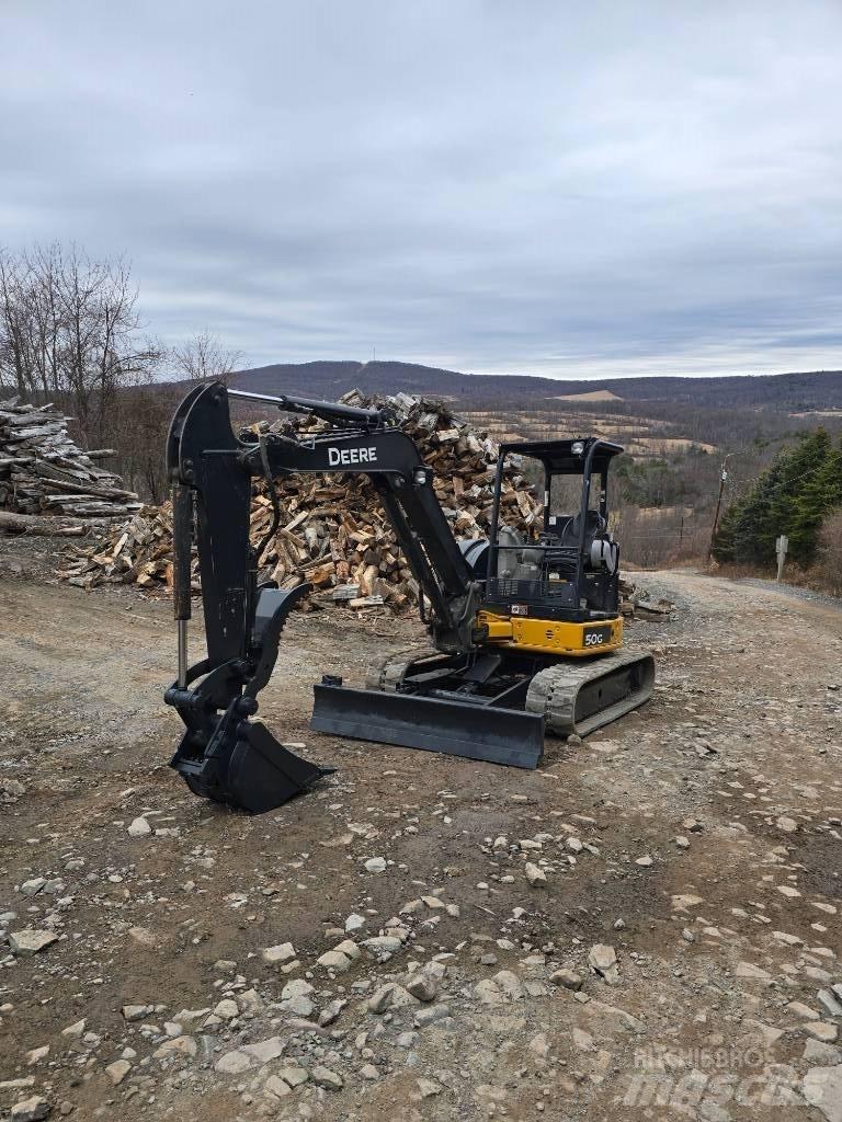 DEERE 50G Mini bageri <7t