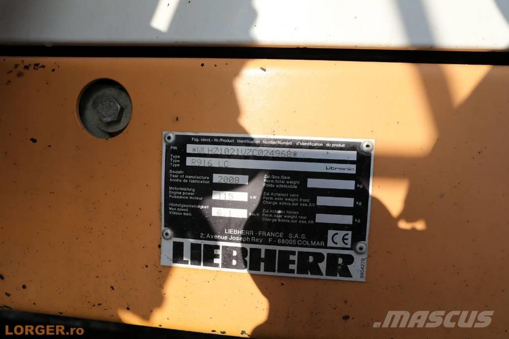 Liebherr R 916 LC Bageri gusjeničari