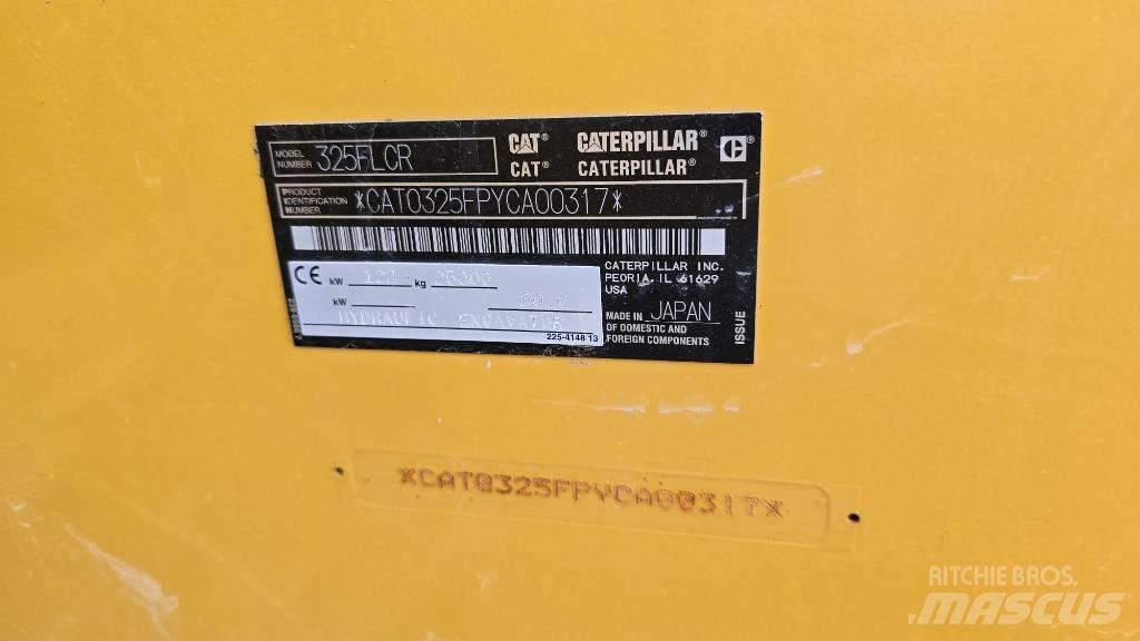 CAT 325 FL CR Bageri gusjeničari