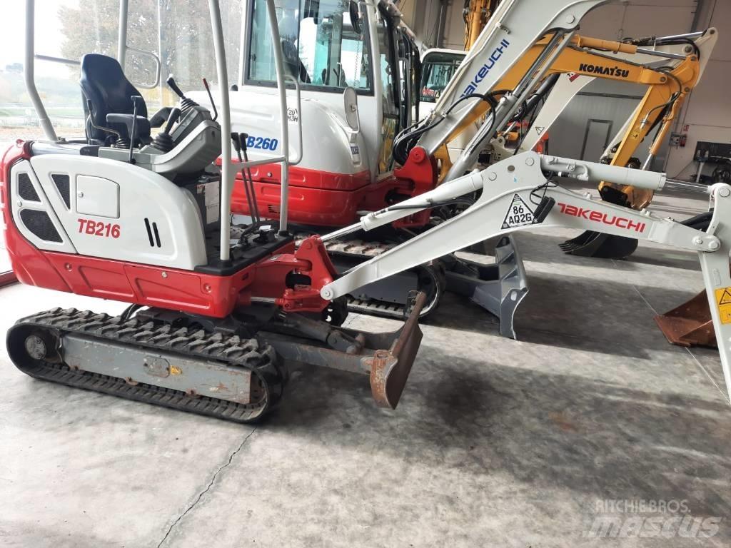 Takeuchi TB216 Mini bageri <7t