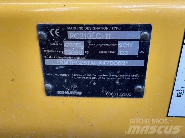Komatsu PC210 Bageri gusjeničari