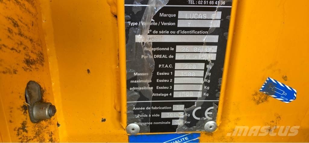 Lucas CASTOR + 60 G Oprema za istovaranje silosa