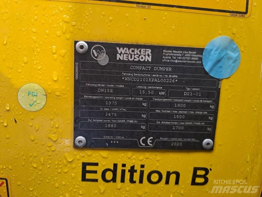 Wacker Neuson DW15e Demperi za gradilišta