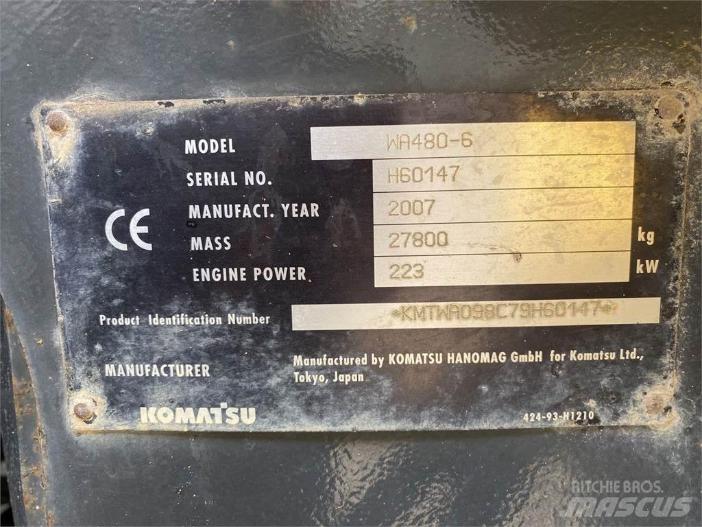 Komatsu WA480-6 Utovarivači na kotačima