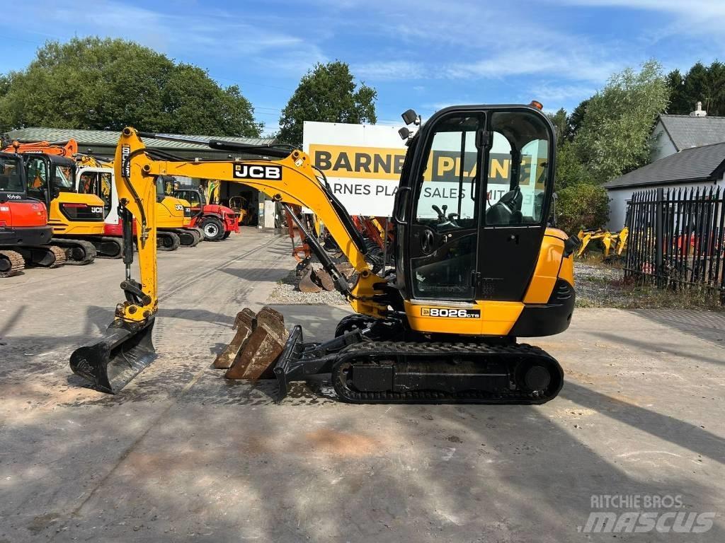 JCB 8026 CTS Mini bageri <7t