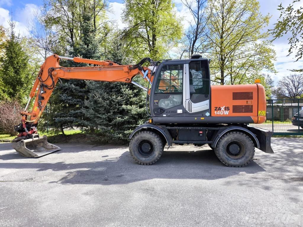 Hitachi ZX 140 W-3 Bageri na kotačima