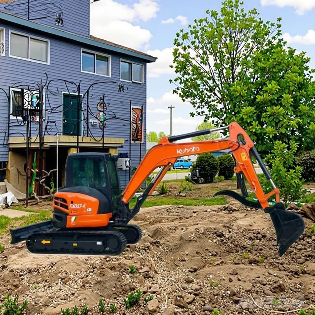 Kubota KX057-4 Mini bageri <7t