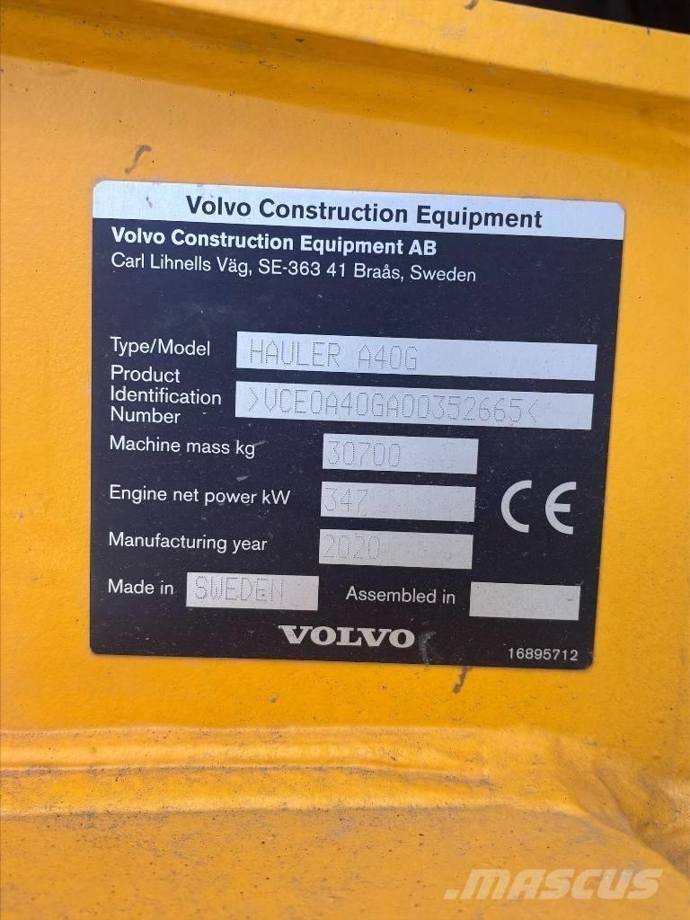Volvo A40G Zglobni demperi