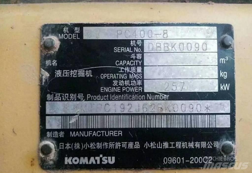 Komatsu PC400-8 Bageri gusjeničari