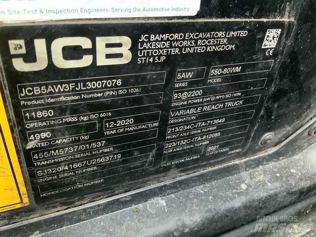 JCB 550-80 Teleskopski viličari