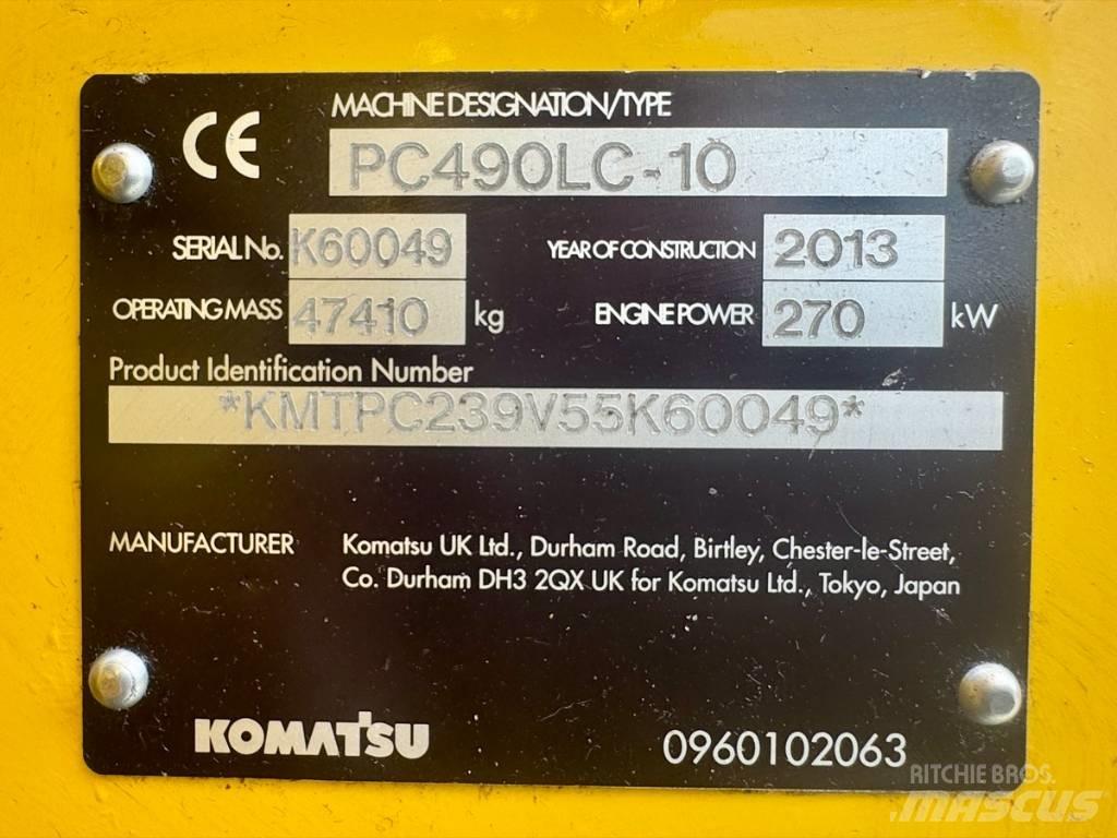 Komatsu PC 490 LC-10 Bageri gusjeničari