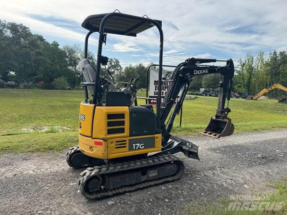 John Deere 17 G Mini bageri <7t