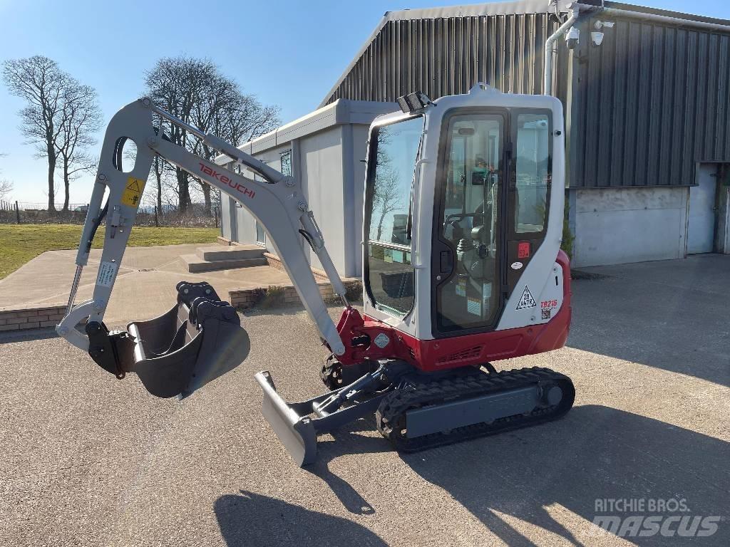 Takeuchi TB 216 Mini bageri <7t