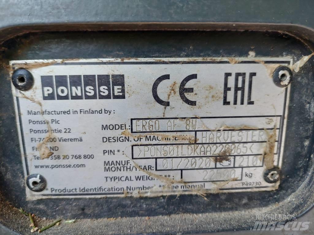 Ponsse Ergo AF 8W Harversteri