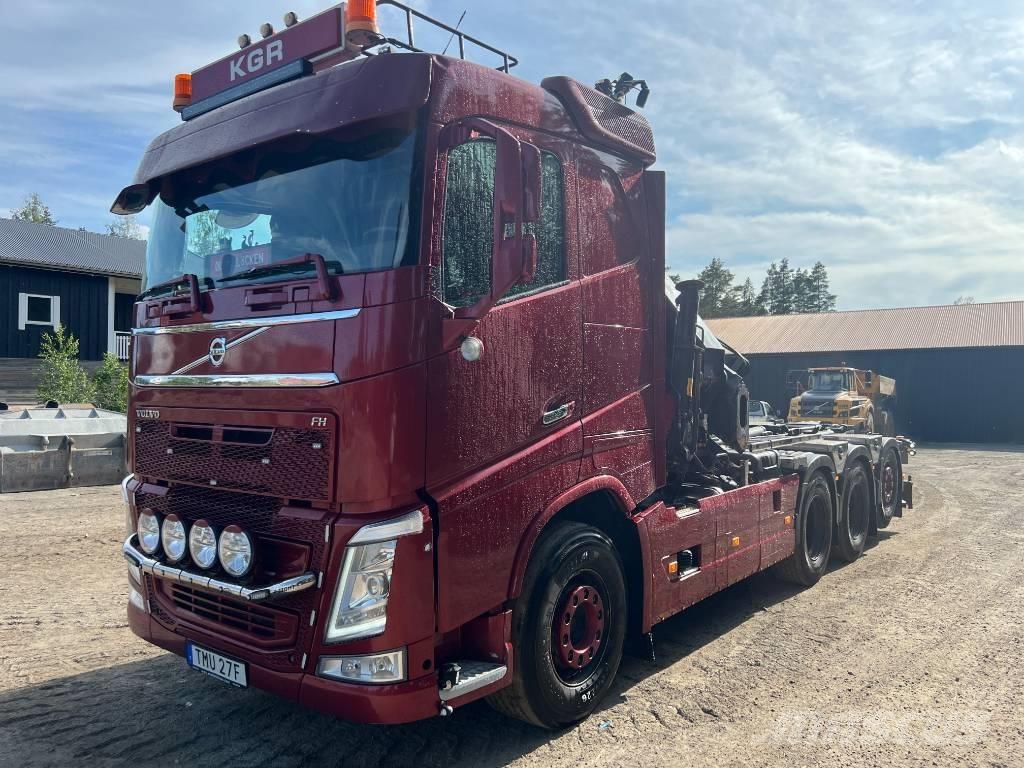 Volvo FH540 8x4 Rol kiper kamioni s kukama za dizanje