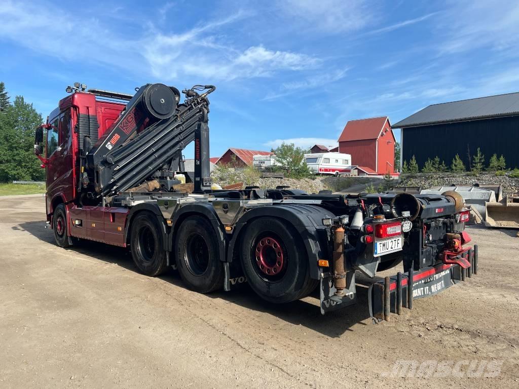 Volvo FH540 8x4 Rol kiper kamioni s kukama za dizanje