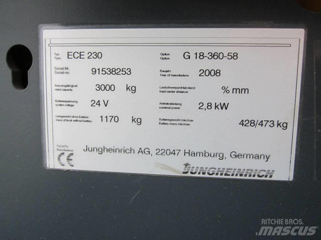 Jungheinrich ECE230 Električni viličari