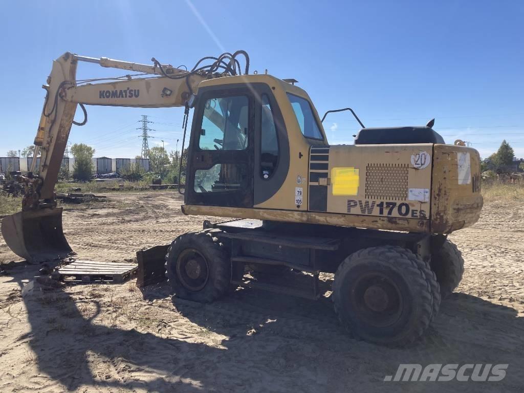 Komatsu PW 170-6 Bageri na kotačima