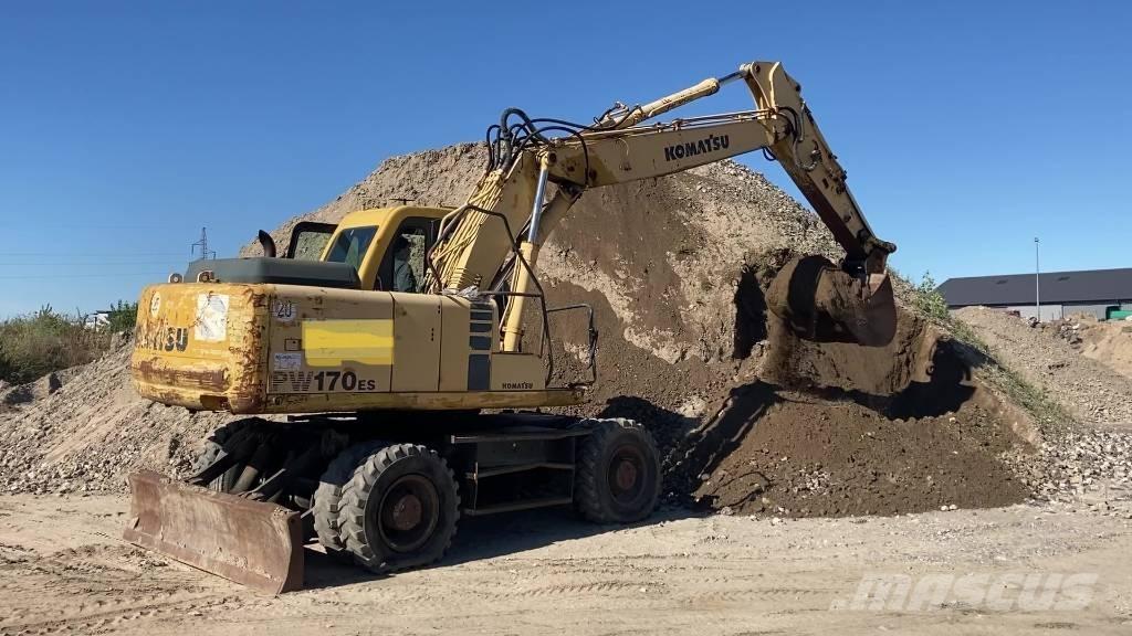 Komatsu PW 170-6 Bageri na kotačima