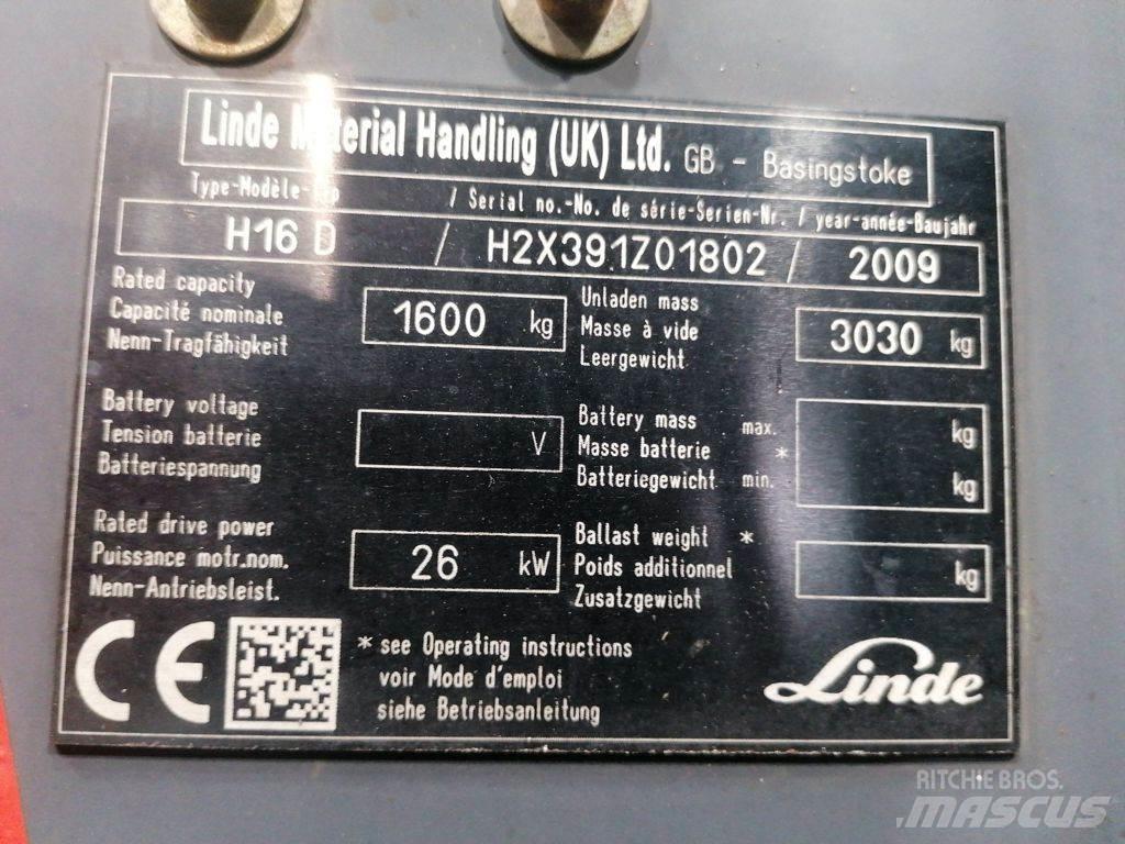 Linde H16D Dizelski viličari