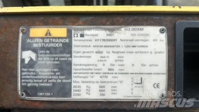 Hyster 3.00 XM Dizelski viličari