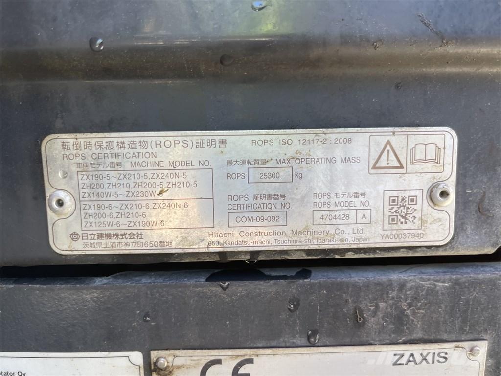 Hitachi ZX 210 LC-6 Bageri gusjeničari