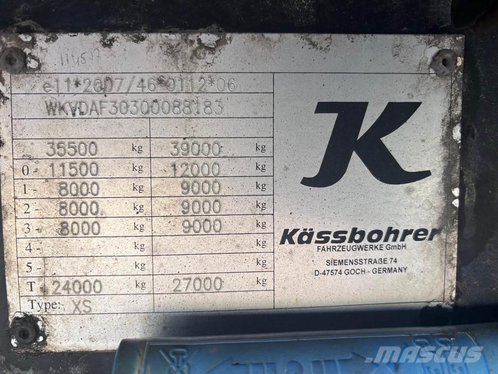 Kässbohrer Maxima Poluprikolice sa ceradom