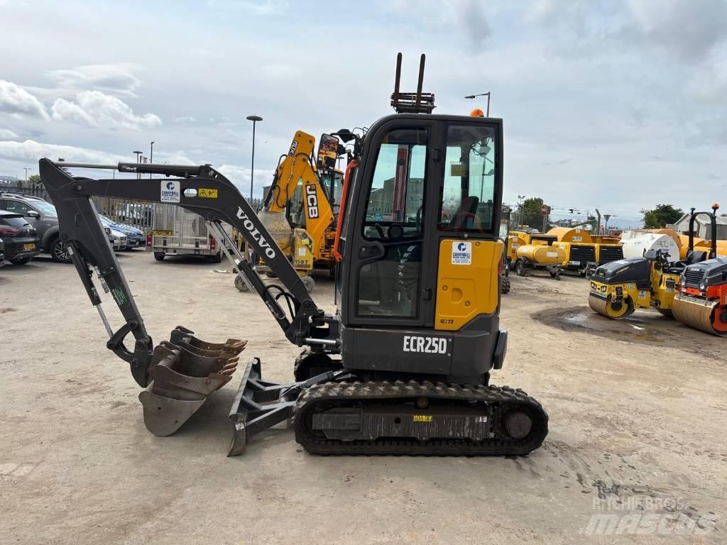 Volvo ECR 25 D Mini bageri <7t