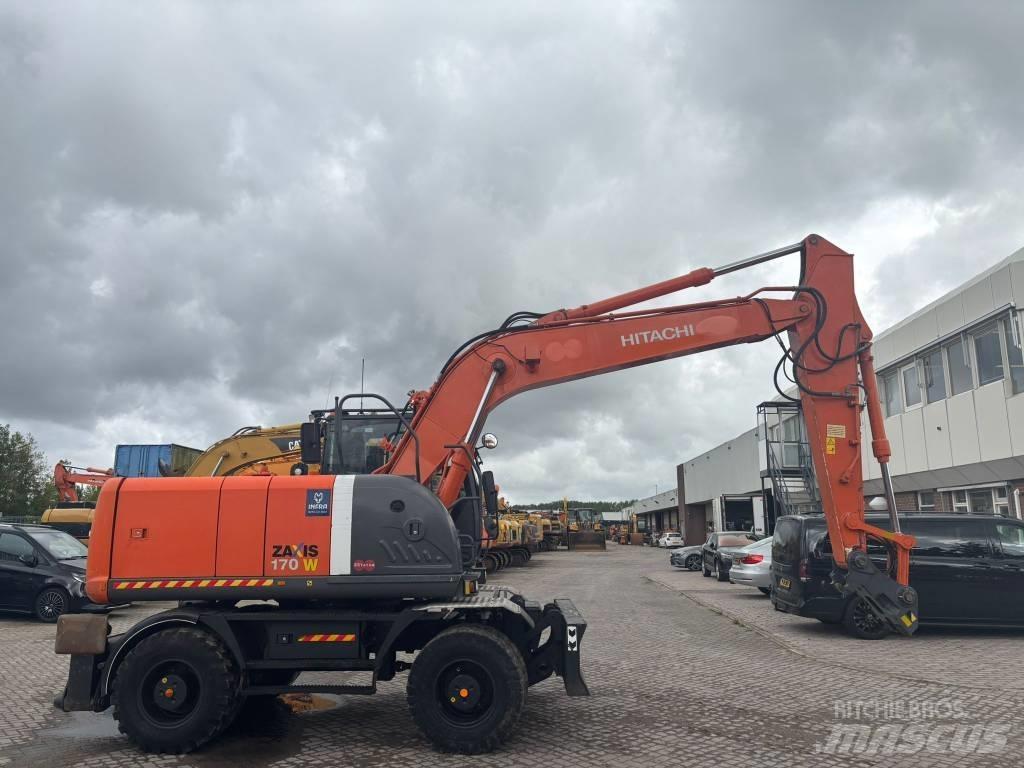 Hitachi ZX 170 W-3 Bageri na kotačima