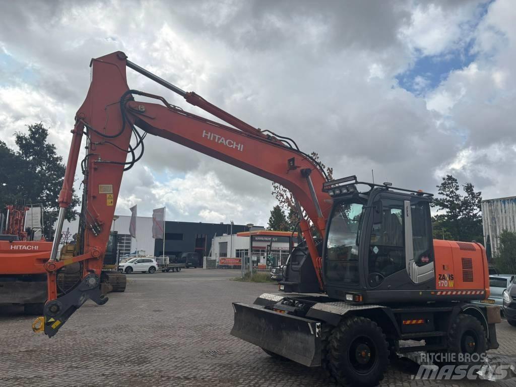 Hitachi ZX 170 W-3 Bageri na kotačima
