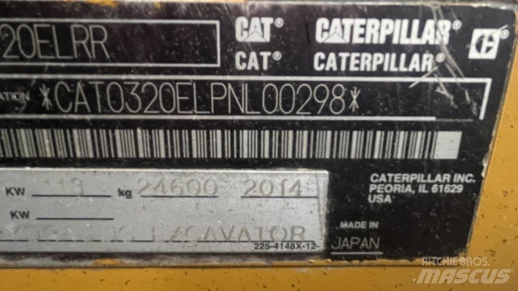 CAT 320 EL Bageri gusjeničari