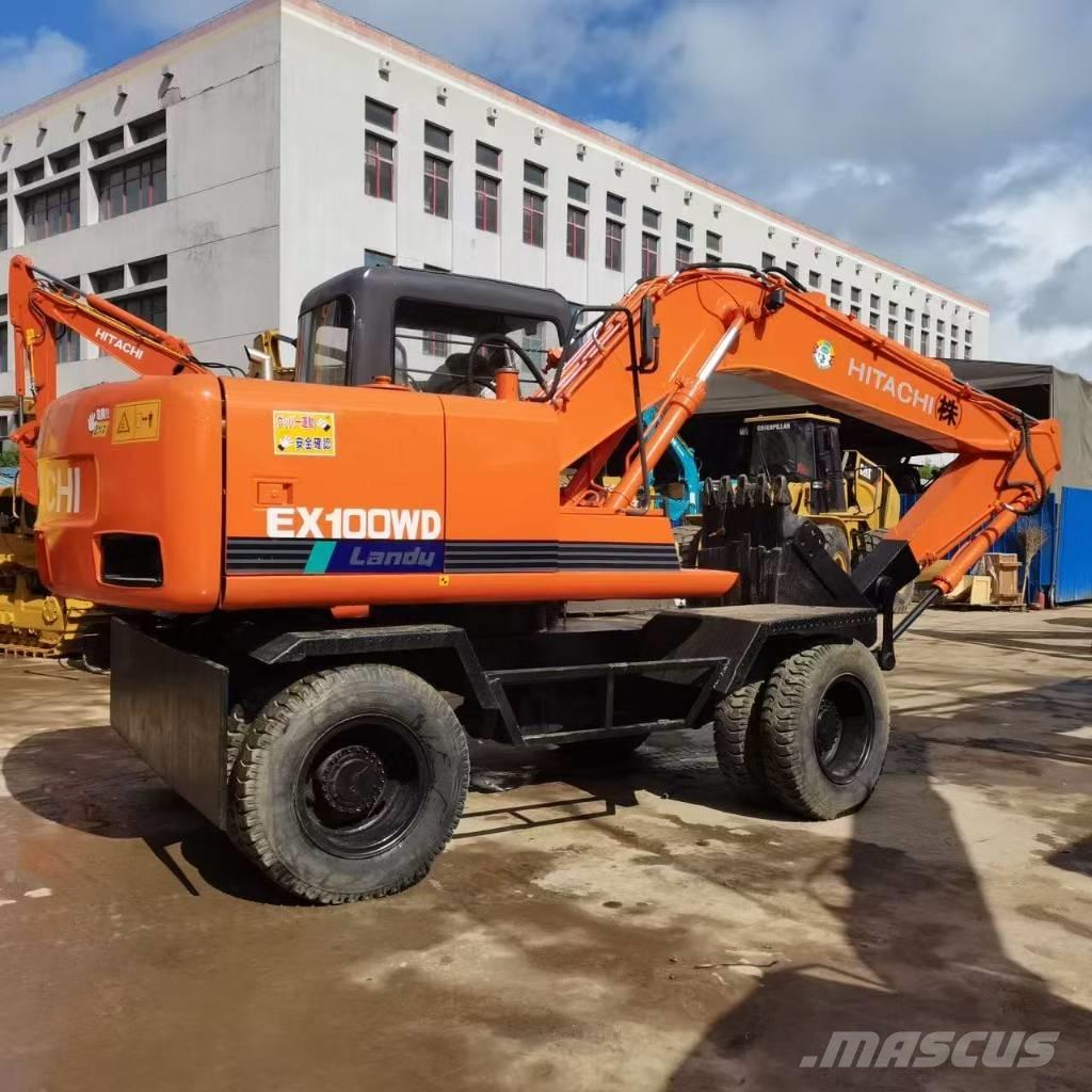 Hitachi EX 100 W D Bageri na kotačima
