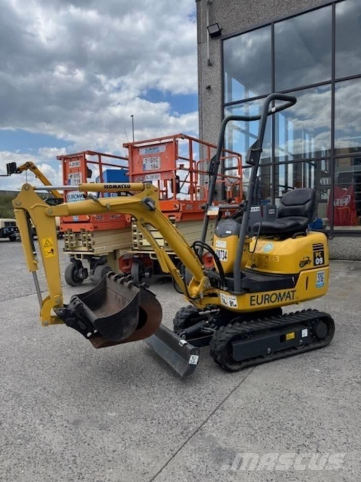 Komatsu PC 09-1 Mini bageri <7t
