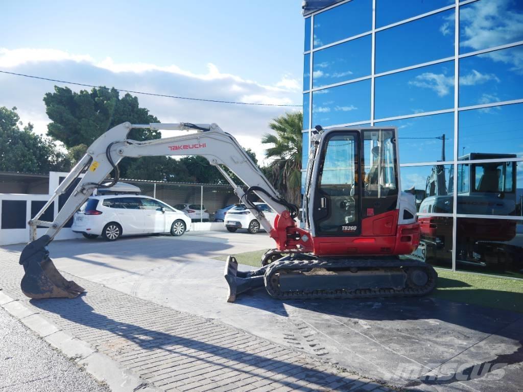 Takeuchi TB 260 Mini bageri <7t
