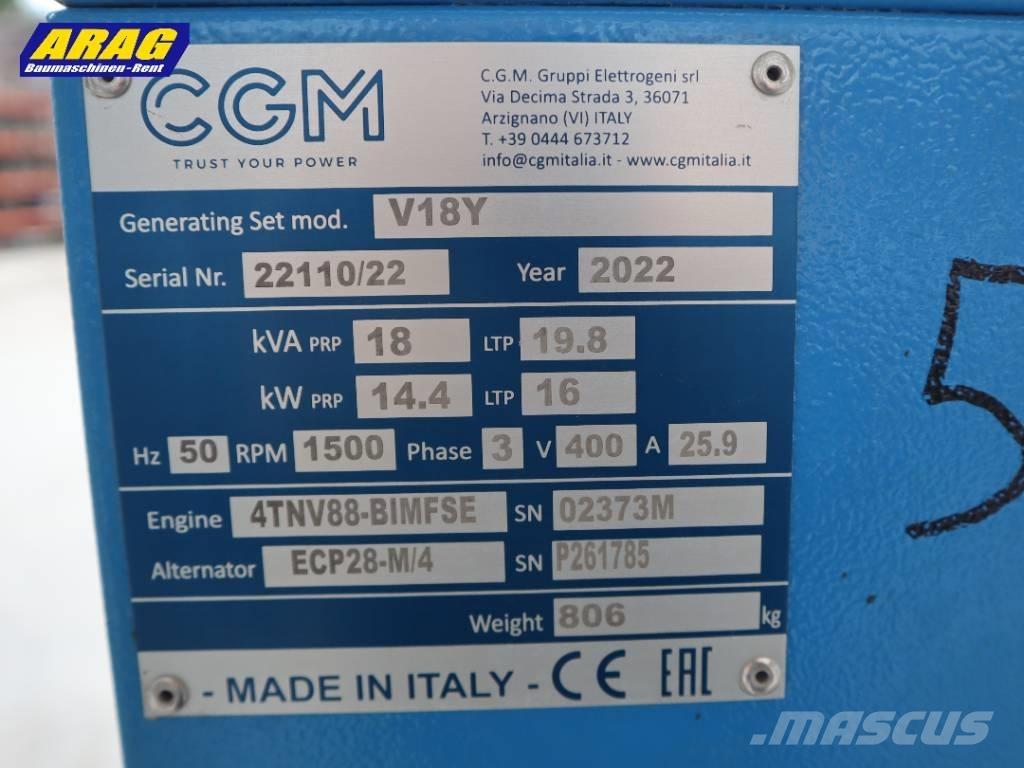 CGM V18Y Dizel agregati