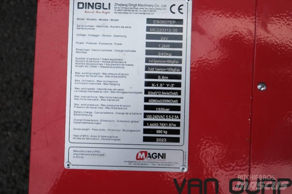 Magni ES0607DC  (5.60m) Škaraste platforme