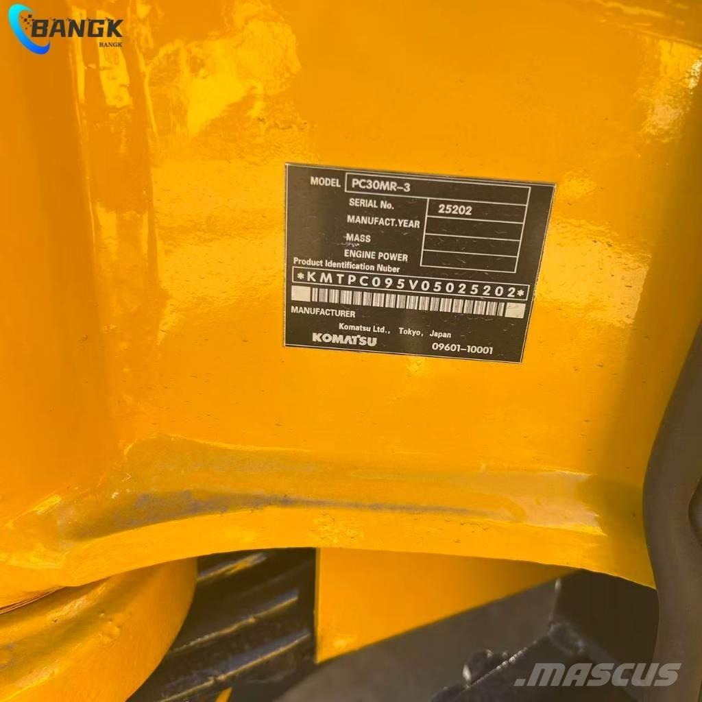 Komatsu PC 30 MR-3 Mini bageri <7t