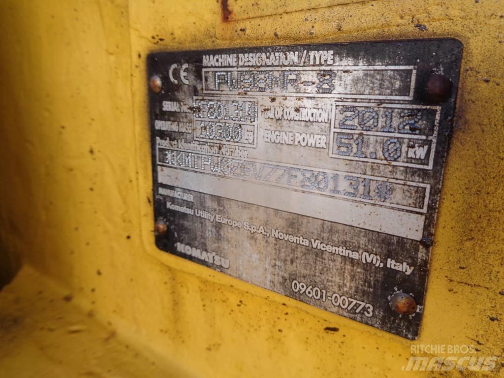 Komatsu PW 98 MR-6 Bageri na kotačima