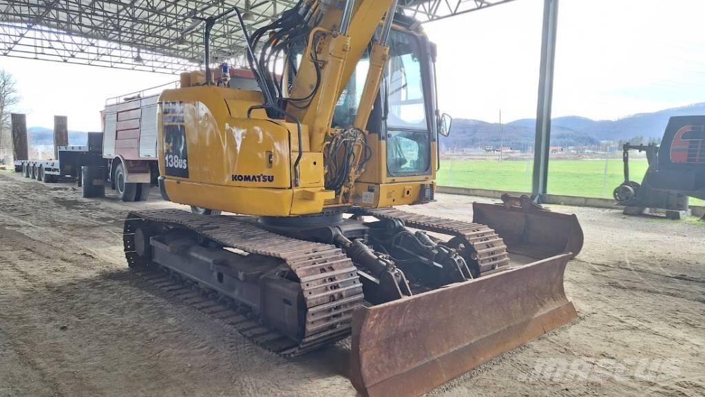 Komatsu PC 138 US-8 Bageri gusjeničari