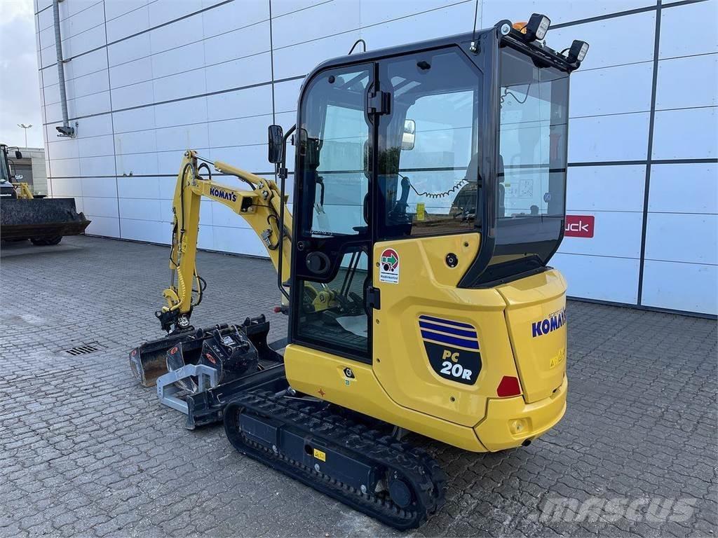 Komatsu PC20R-5 Bageri na kotačima