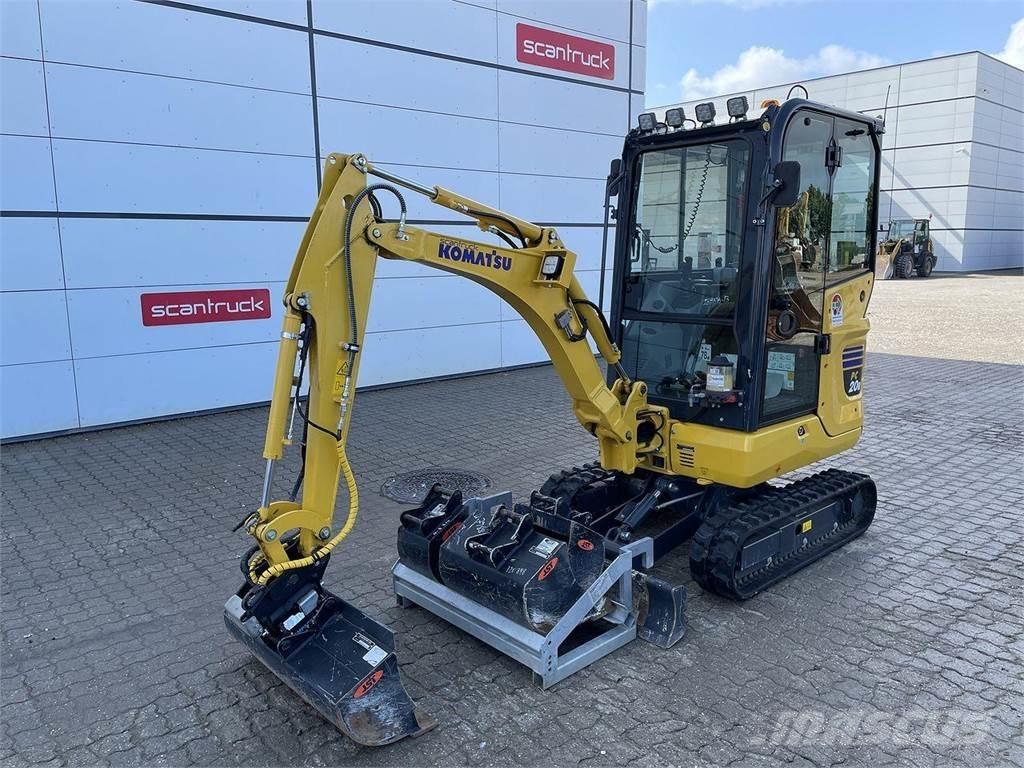 Komatsu PC20R-5 Bageri na kotačima