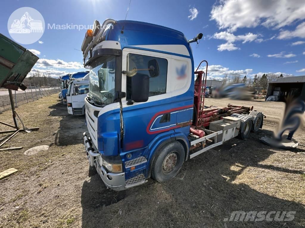 Scania R 470 LB Rol kiper kamioni s kukama za dizanje