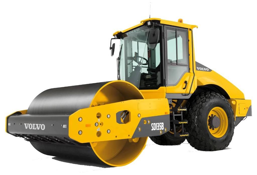 Volvo SD 135 B Gumeni valjci na kotačima
