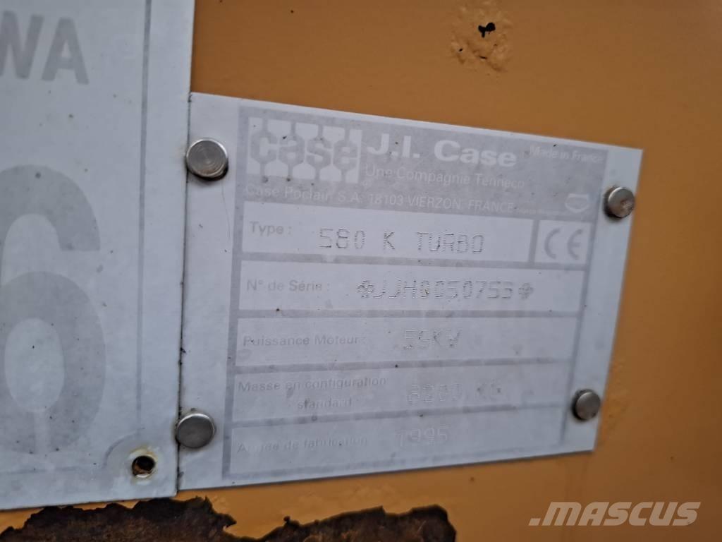 CASE 580 K Turbo Utovarni rovokopači