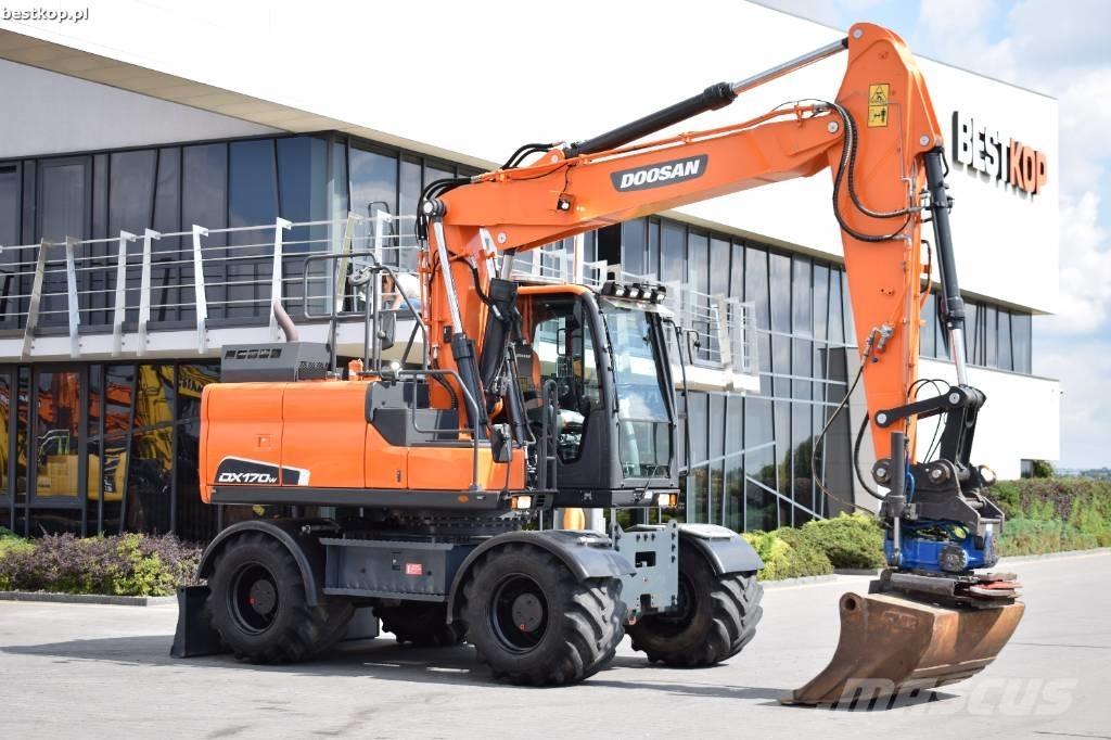 Doosan DX 170 W-5 Bageri na kotačima