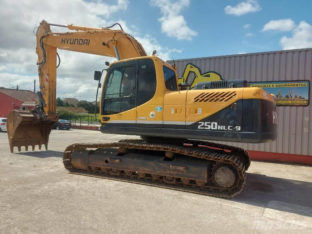 Hyundai R 250 -9 Bageri gusjeničari
